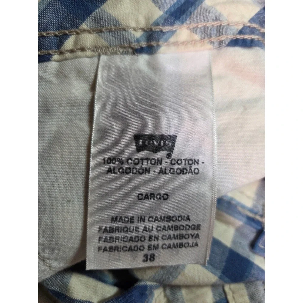 Levis pockets feature fly
